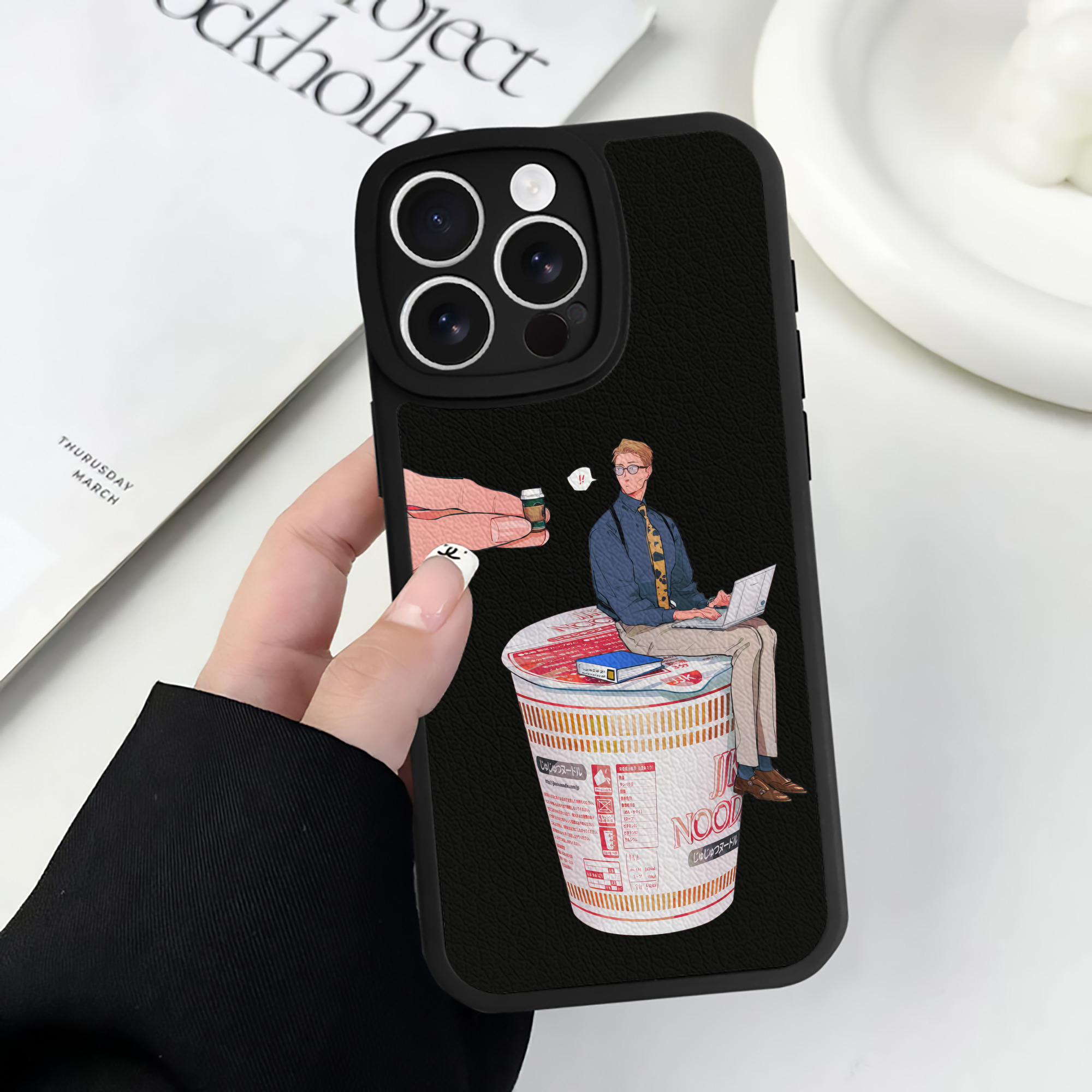（画像用） 呪術廻戦 Jujutsu Kaisen 【iPhone 16シリーズ対応】シリコンスマホケース（レザー調） 材質：シリコン